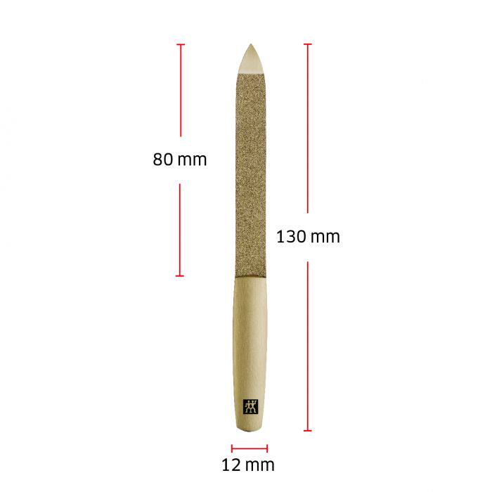 독일 수입 ZWILLING 3면 네일 파일 매니큐어 파일 매니큐어 도구 작은 파일 사파이어 네일 파일-