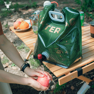 
Outdoor travel water bag folding water bag mountaineering travel camping large capacity plastic water storage bag soft water storage bag