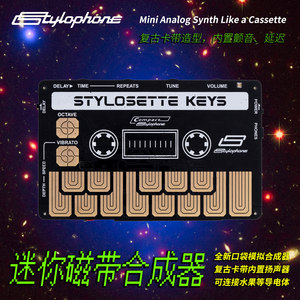 Stylophone Stylosette tape synthesizer Mini Touch Keyboard STEM Music Instrument Electronic Music
