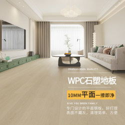 Longye Pm09 Cream Style Spc Stone Crystal Wpc Stone Plastic Wood Flooring New Indoor Home Waterproof Click-Type 10mm