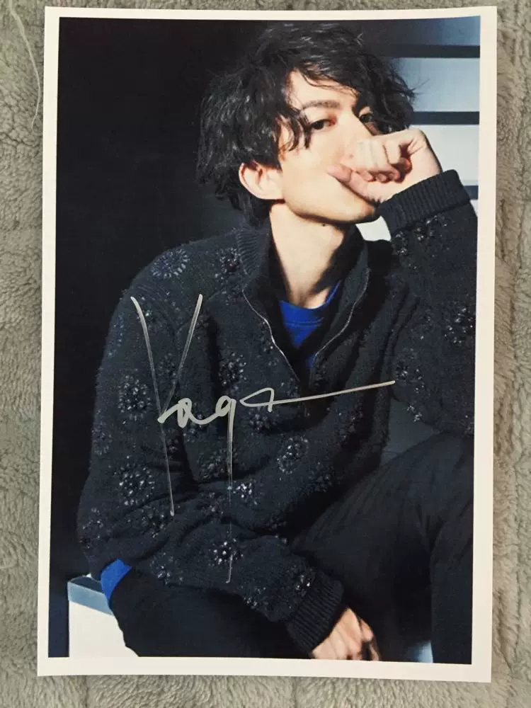 包邮多款可选 2023新款精选 林宥嘉签名照 林宥嘉亲笔签名照片