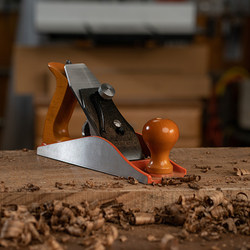 American Pony O4 Planer, Short Planer, Sliding Planer, Woodworking Planer, Wooden Handle, Leveling, Chamfering, Smooth Planing, Iron Planer, Imported Planer