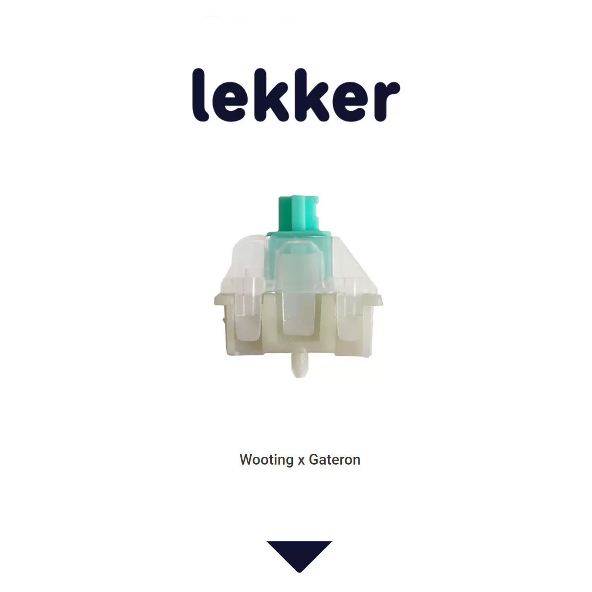Wooting x Gateron - Lekker Linear Switch 客制化线性60g 磁轴-Taobao
