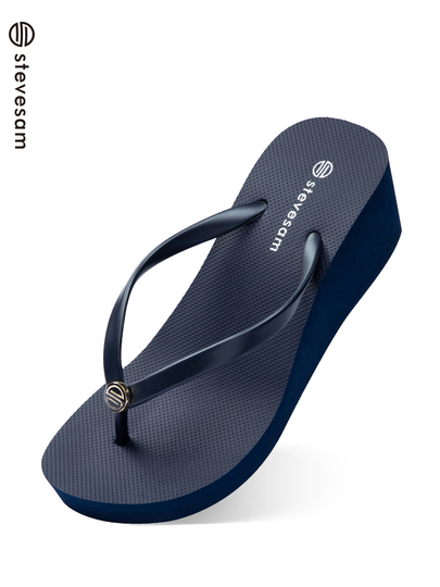 Stevesam レディース ハイヒール フリップフロップ - 6cm
