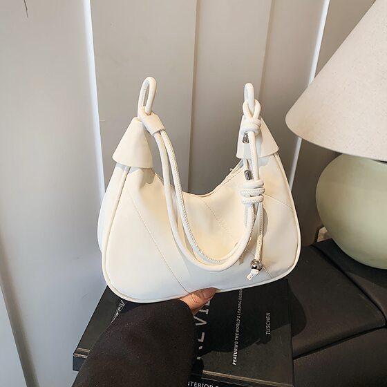 
Korean style retro simple croissant bag, casual style commuting, daily dumpling bag, personality, foreign style, fashionable shoulder crossbody bag