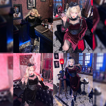 Hard candy plus size gothic dress suit