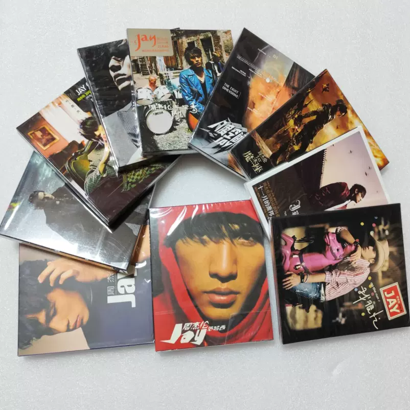 周杰倫 JAY CHOU 杰伦十代 10周年記念盤 CD10枚 中国盤 新品 【公式通販】