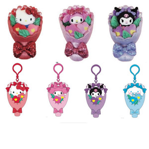 
Domestic ready-made American version of Sanrio flower bouquet, flower Kitty, Melody plush pendant, doll