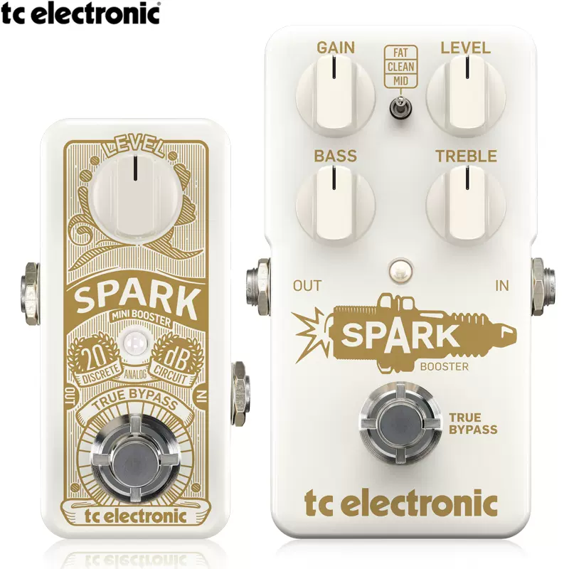 TC Electronic Spark Mini Booster迷你增益激励电吉他单块效果器