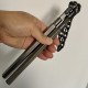 Handmade actual combat tweezers pure solid pure steel tweeter stick adult defense self -defense fitness car broken windows second stick twist