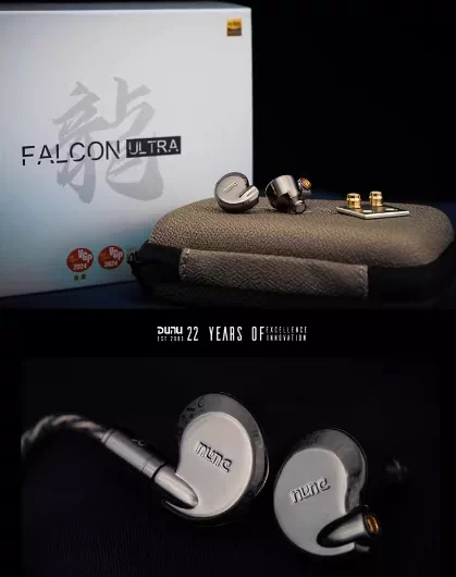 DUNU FALCON ULTRA 有線イヤホン 収納ケース付き DUNU FALCON ULTRA 有線イヤホン 収納ケース付き