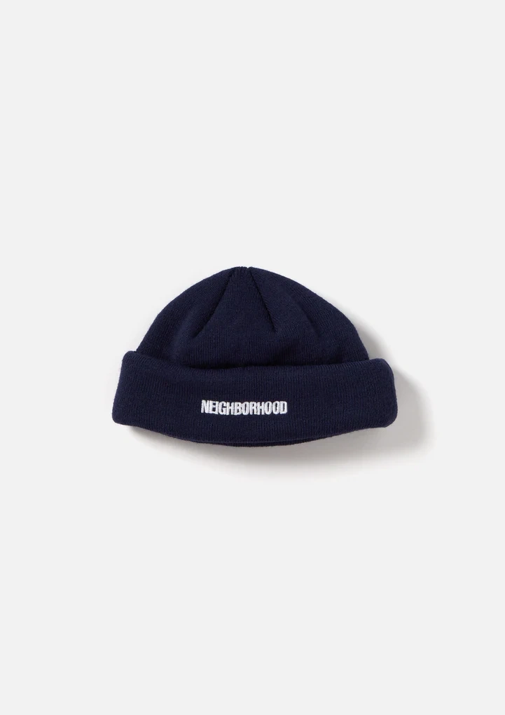 NEIGHBORHOOD BEANIE MINI刺绣休闲针织毛线冷帽23AW-Taobao