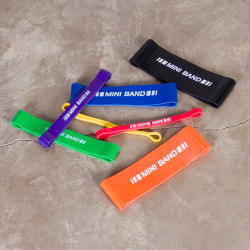 Resistance Band Squat Weight-Bearing Mini Elastic Band Strength Training Yoga Leg Resistance Fitness Auxiliary Resistance Equipment