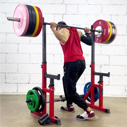 Squat Rack, Weightlifting Rack, Barbell Rack, Squat Rack, Adjustable Multi-Functional Bench Press Rack, Strength Bench, Horizontal Bar, Parallel Bars, Fitness Equipment