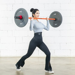 Barbell Bar Commercial Hip Thrust Deadlift Olympic Bar Lightweight Women's Warm-Up Barbell 72inch Squat Aluminum Colored Bar Fitness