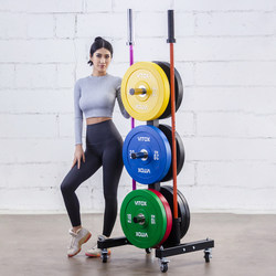 Commercial Removable Barbell Plate Storage Rack Large Hole Barbell Bar Olympic Bar Bench Push Rod Squat Deadlift Arm Muscle Training Storage