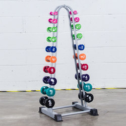 Dumbbell Rack for Ten Pairs of Small Plastic-Coated Dumbbells, Storage Rack for 20 Dumbbells, Various Specifications of Dumbbell Fitness Equipment