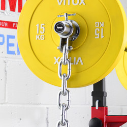 Weight-Bearing Chain Core Training Squat Weight-Bearing Chain Barbell Bar Weight-Bearing Chain Squat Support Strength Rack