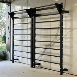 Ribbed Wooden Frame Indoor Exercise Room Leg Press Balance Training Torso Traction Abdominal Muscle Exercise Upper and Lower Limb Training Rehabilitation Equipment