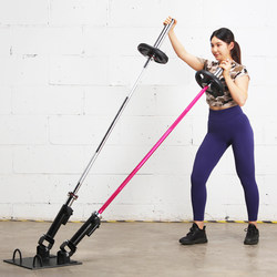 Barbell Core Training Single/Double Tube Squat Row Deadlift Squat Explosive Power Fitness Barbell Rack Landmine Rack