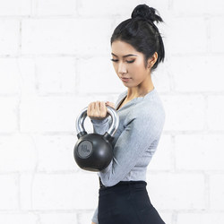 Kettlebell Fitness Home Use Kettlebell for Men and Women Rubber-Coated Competition Kettlebell Swing Deadlift Squat Lift Kettle Dumbbell