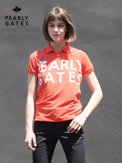 Pearlygates Women's Summer Short Sleeve Polo Shirt - Pearl Mesh