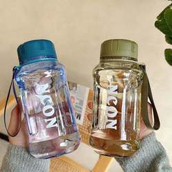 Large-Capacity Water Cup, High Temperature Resistant, Portable Filter Tea Cup, Creative Anti-Fall, Student Men's and Women's Outdoor Sports and Fitness Water Bottle