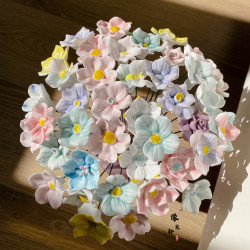 Jingdezhen! Ceramic Eternal Flowers, Home Decorations, High-Quality High-Temperature Porcelain, Niche Gifts, Ceramic Bouquets