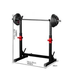 Bench Press Rack, Barbell Rack, Home Fitness Equipment, Squat Rack, Men's Bench Press Bench, Multi-Functional Foldable Dumbbell Bench