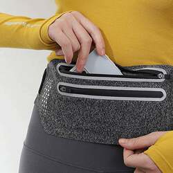 Sports Running Mobile Phone Waist Bag for Men and Women, Fitness Outdoor Equipment, Ultra-Thin Mini Invisible Belt, Waterproof Small Bag