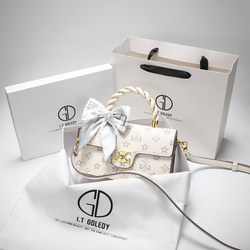 Itgdledy Big Brand Niche Light Luxury Cute Bag for Girls 2026 New Winter Crossbody Small Bag Birthday Gift