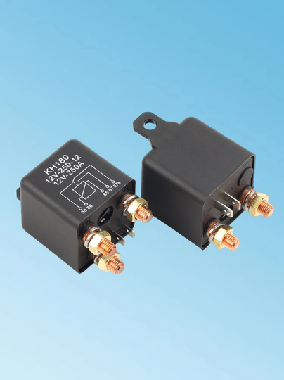 Huajing 200A 12V/24V 自動車用リレー - 5ピン ノーマルオープン