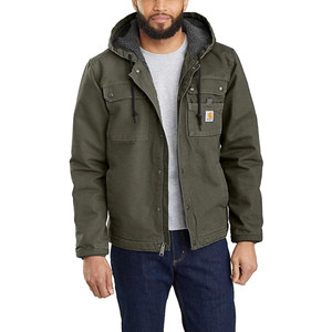 
Carhartt Carhartt sherpa hooded thickened washed fleece lined polar fleece sweatshirt jacket 103826