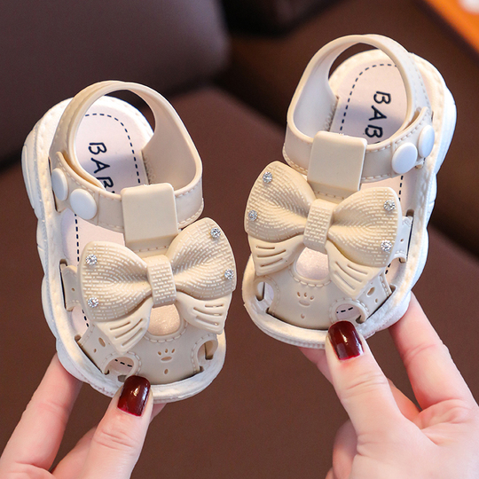 Slippers Year Old Baby Girl Sandals Boys And Girls Sandals Beach Shoes 1-3  Years Old Children Non-slip