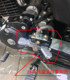 Yingang YG200B three-wheeled motorcycle original side three-wheeled motorcycle reverse gear accessories drive shaft reverse gear assembly