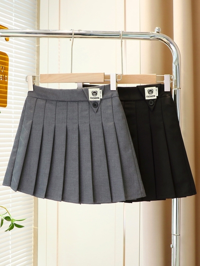 Falda Escolar Uniformes De NiÃ±as Uniforme Escolar Falda Short