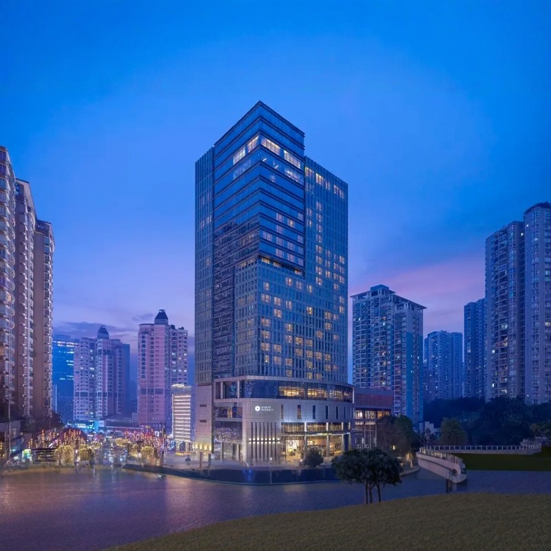 【山城夜景最佳】3天2晚重庆富力凯悦酒店凯悦房+动物园门票买1送1