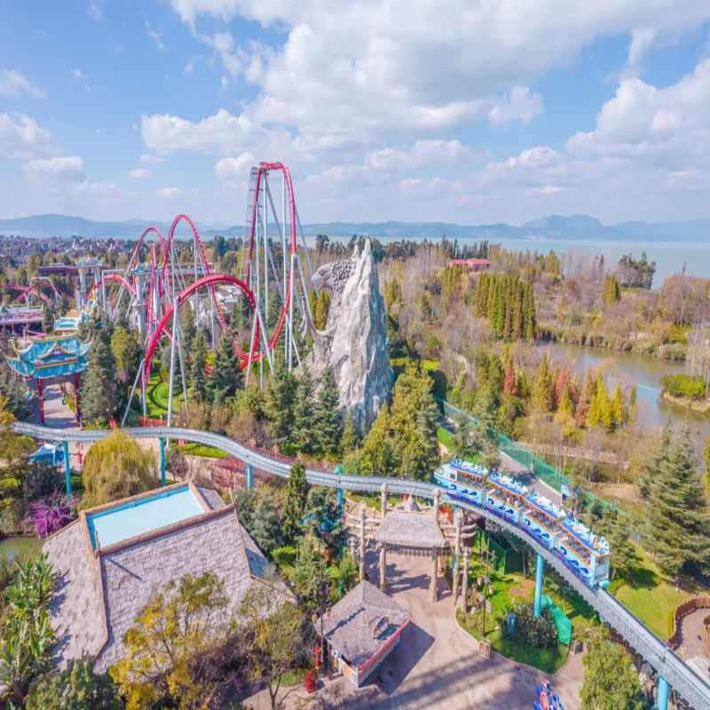 元旦新年特惠 昆明古滇度假酒店 2天1晚居家套房+七彩云南欢乐世界双人票