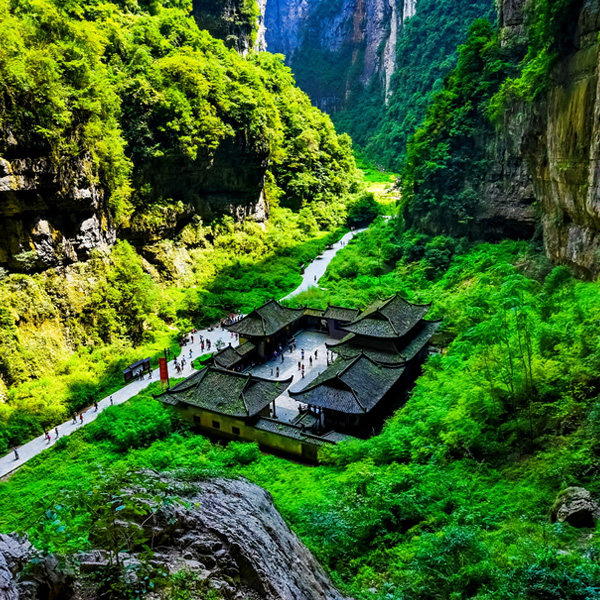 8人小团 重庆三日游3天2晚跟团旅游洪崖洞网红打卡武隆天坑 0购物