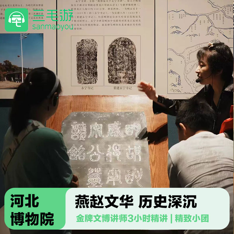 三毛游◆河北博物院讲解1.5-3H金牌导游大咖解说博物馆亲子研学团 - 定制游预订