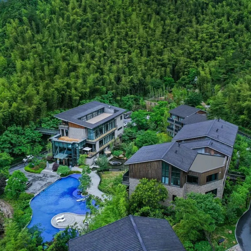 安吉璞拉那度假酒店1-2晚+早餐+户外汤泉