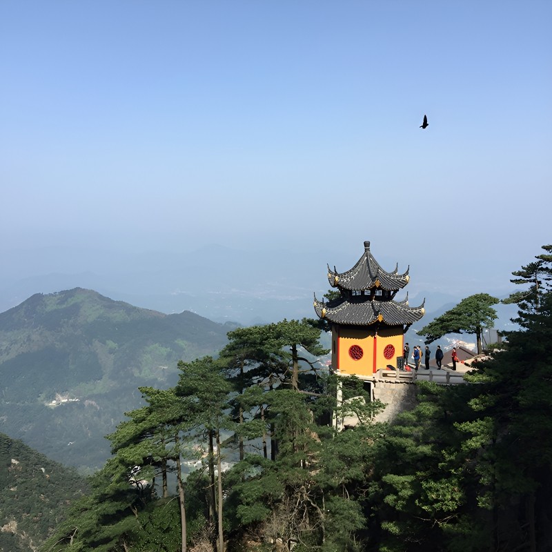 【九华山2天1晚私家团】1单1团1导纯玩旅游指定住山上聚龙大酒店