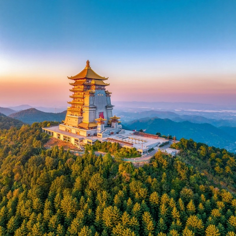 【飞花汉韵 一票畅游】湖北黄石未苏湾花间境归鹭2晚+东方山景区2人票