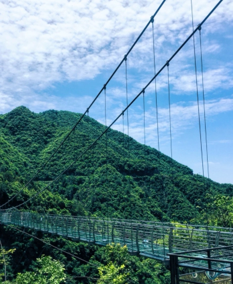 风崖谷玻璃栈道图片