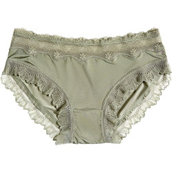 Lace underwear for women, pure cotton crotch, antibacterial, traceless, thin triangle shorts, sexy new summer breathable ice silk