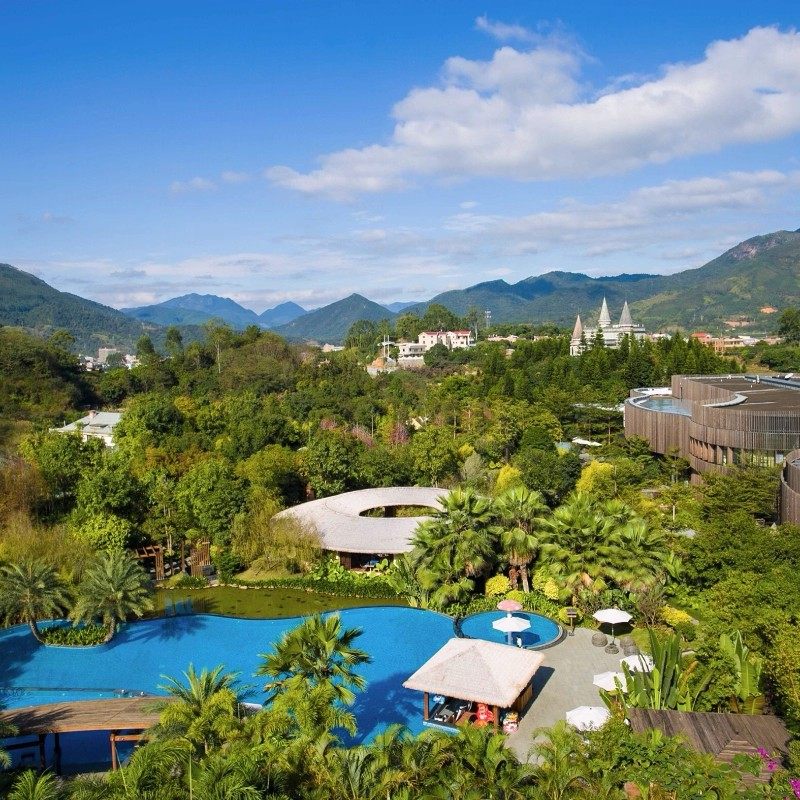 漳州长泰半月山温泉酒店1晚+双早+双人无限次泡温泉 - 定制游预订