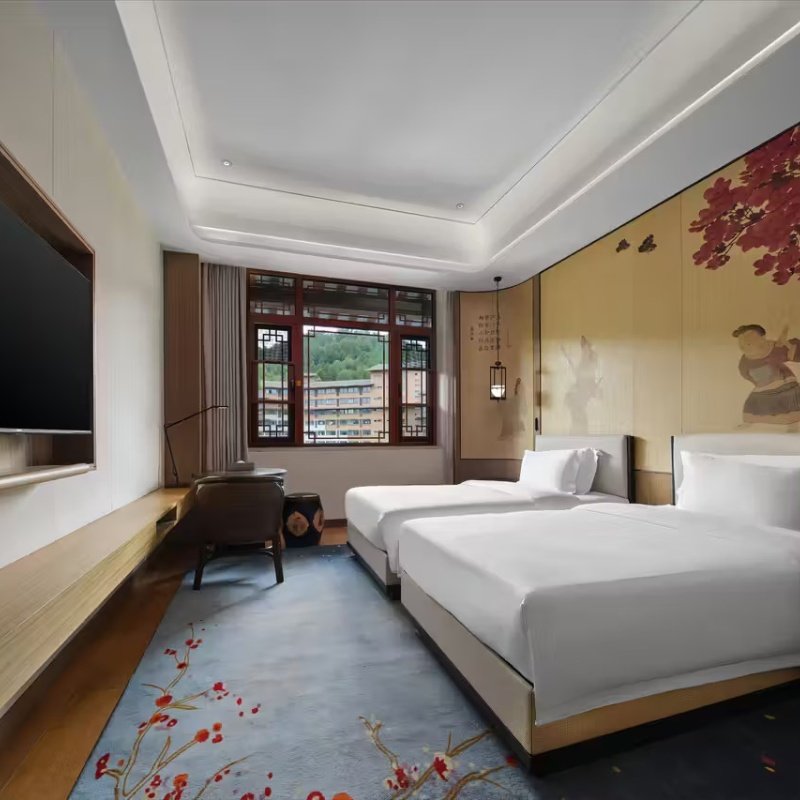 遵义乌江寨暮山酒店3天2晚+乌江景区双人票+摆渡车