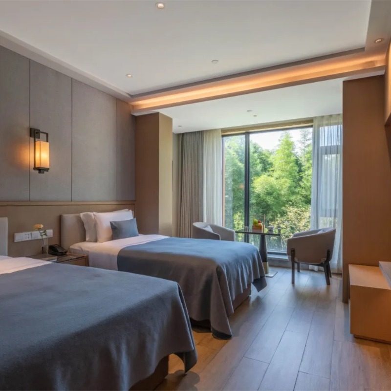 【住景区旁】神仙居君澜度假酒店1晚山景房+双人神仙居门票+高空餐厅