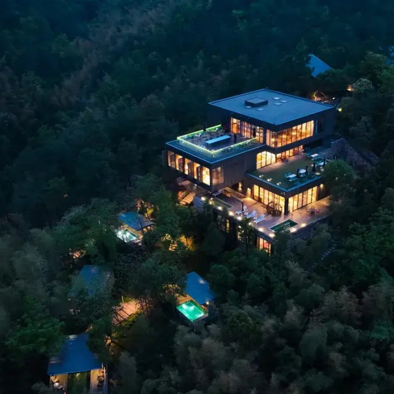 溧阳美岕山野温泉度假村1晚+早餐+农场门票+云顶温泉门票