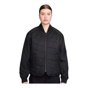 
NIKE Nike Women's Sports Casual Simple Warm Stand Collar Cotton Jacket IF0343-010